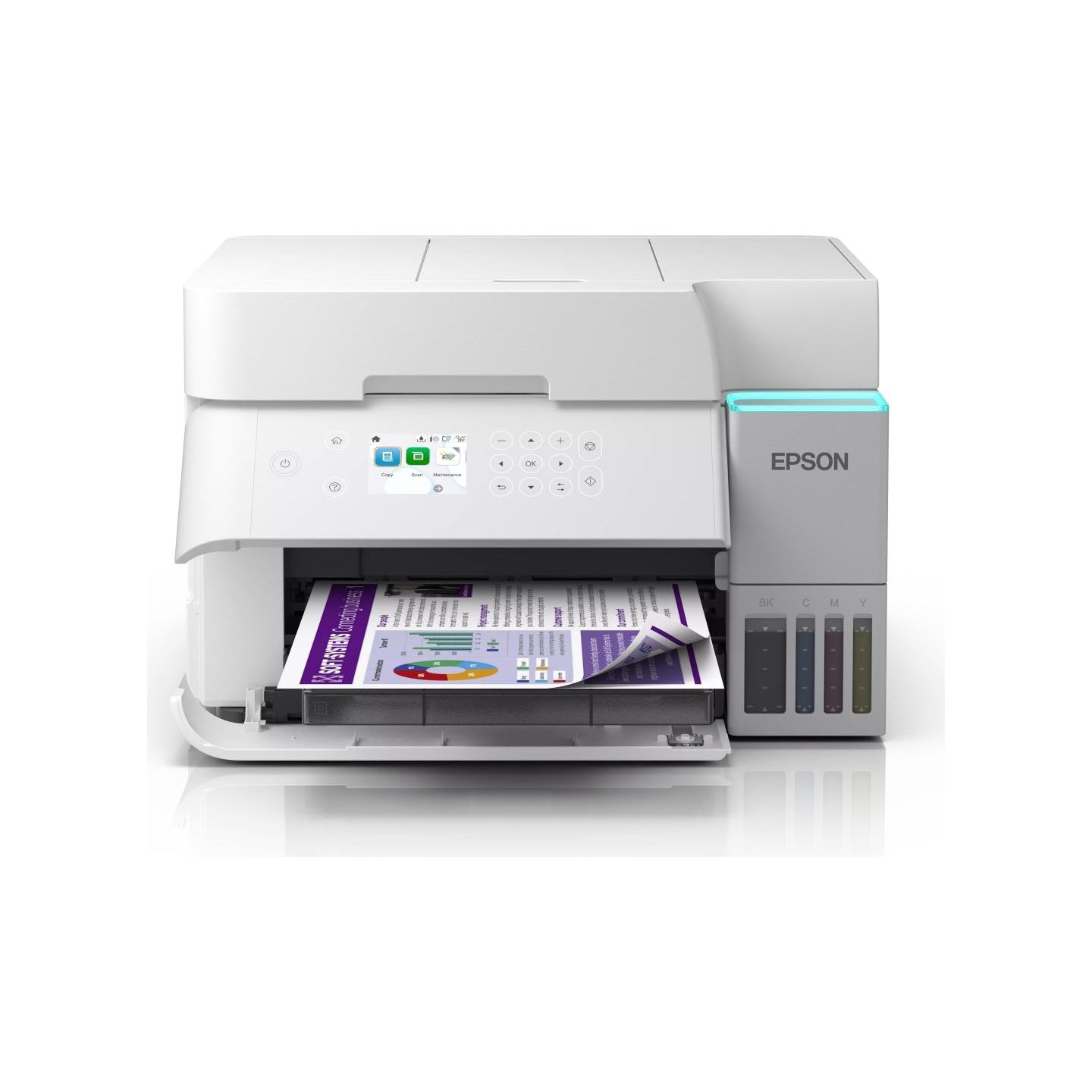 Epson | Multifunctional printer | EcoTank L6376 | Inkjet | Colour | A4 | Wi-Fi | White