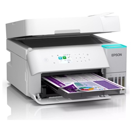 Epson | Multifunctional printer | EcoTank L6376 | Inkjet | Colour | A4 | Wi-Fi | White