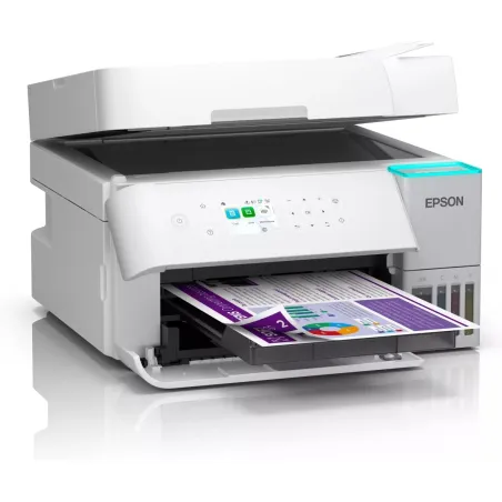 Epson | Multifunctional printer | EcoTank L6376 | Inkjet | Colour | A4 | Wi-Fi | White