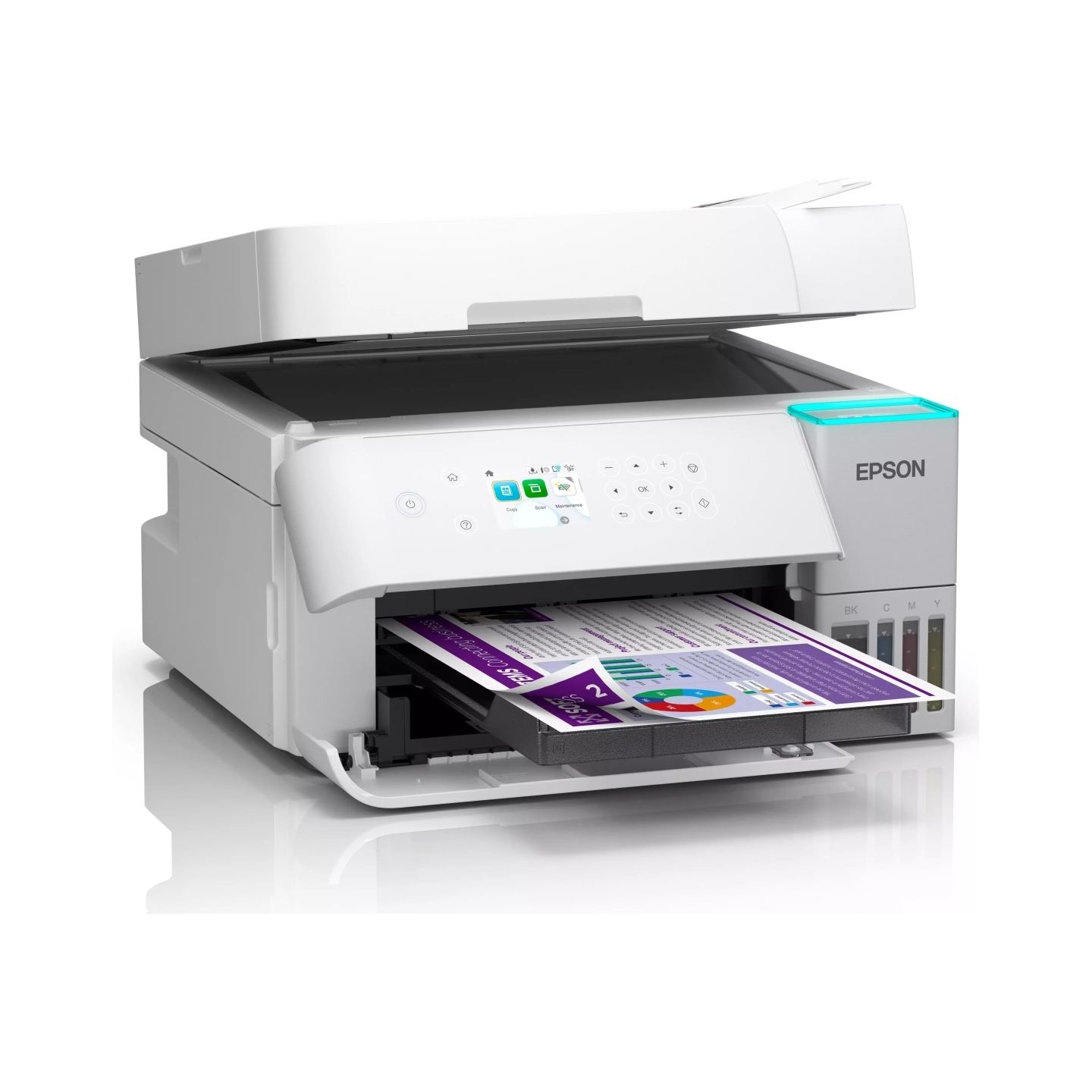 Epson | Multifunctional printer | EcoTank L6376 | Inkjet | Colour | A4 | Wi-Fi | White