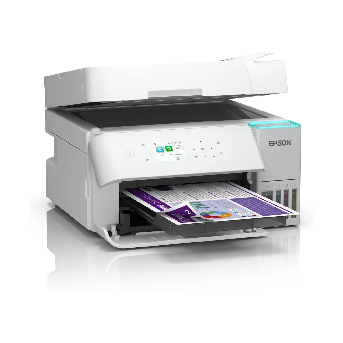 Epson | Multifunctional printer | EcoTank L6376 | Inkjet | Colour | A4 | Wi-Fi | White