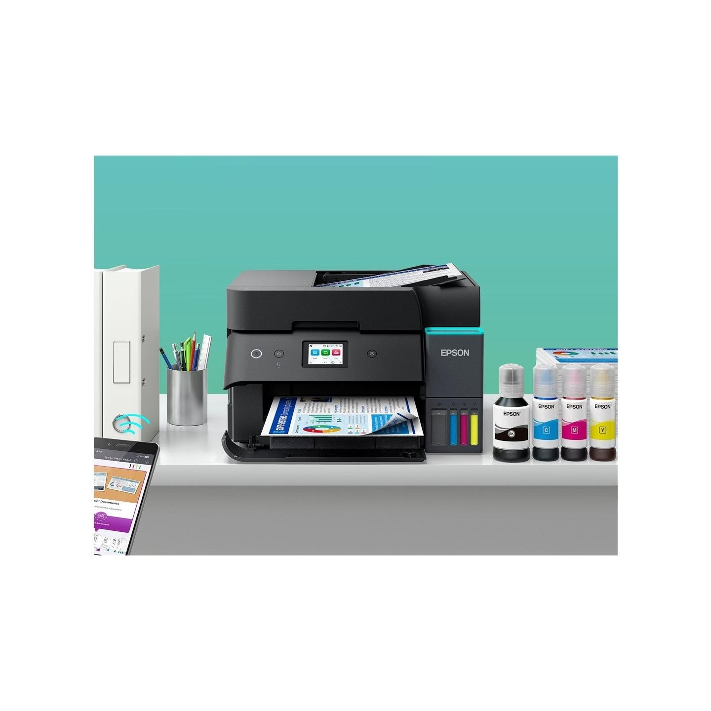 Epson | Multifunctional printers | EcoTank L6390 | Inkjet | Colour | A4 | Wi-Fi | Black