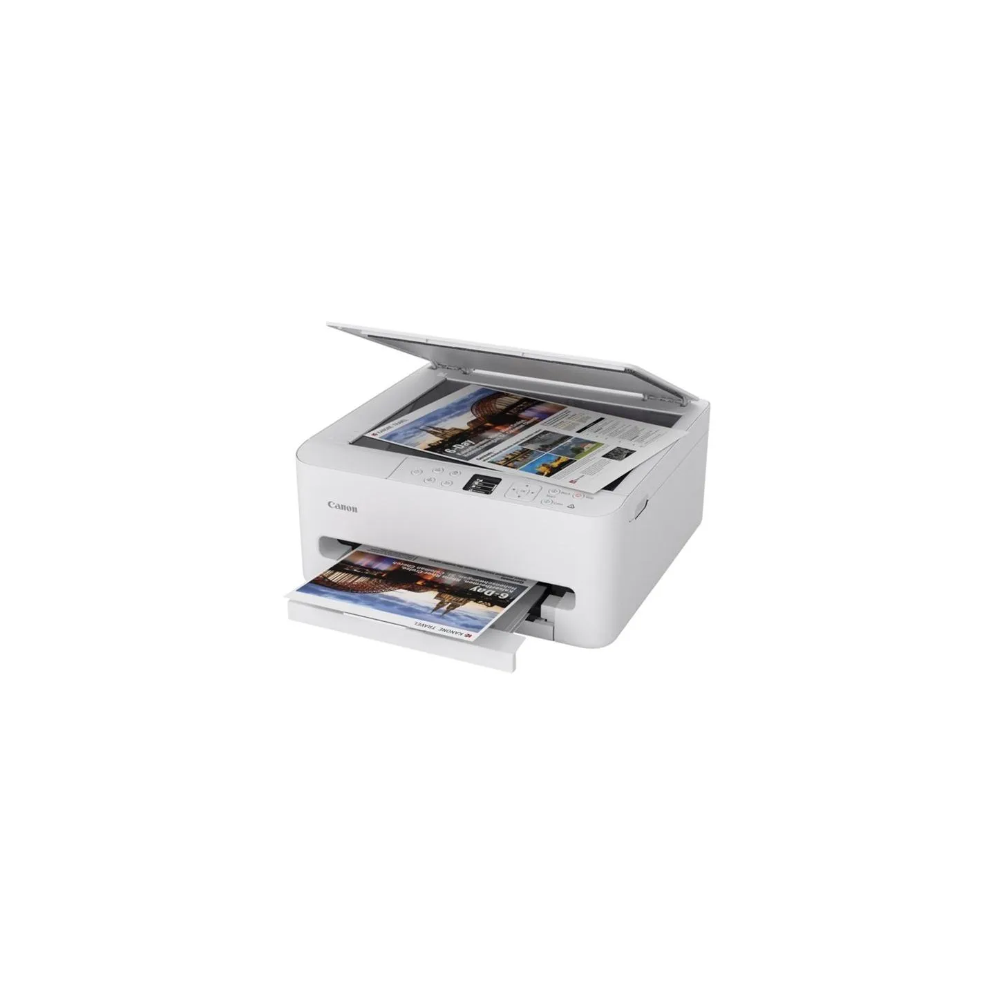 Canon | Multifunctional printer | PIXMA TS6550i | Inkjet | Colour | A4 | Wi-Fi | White