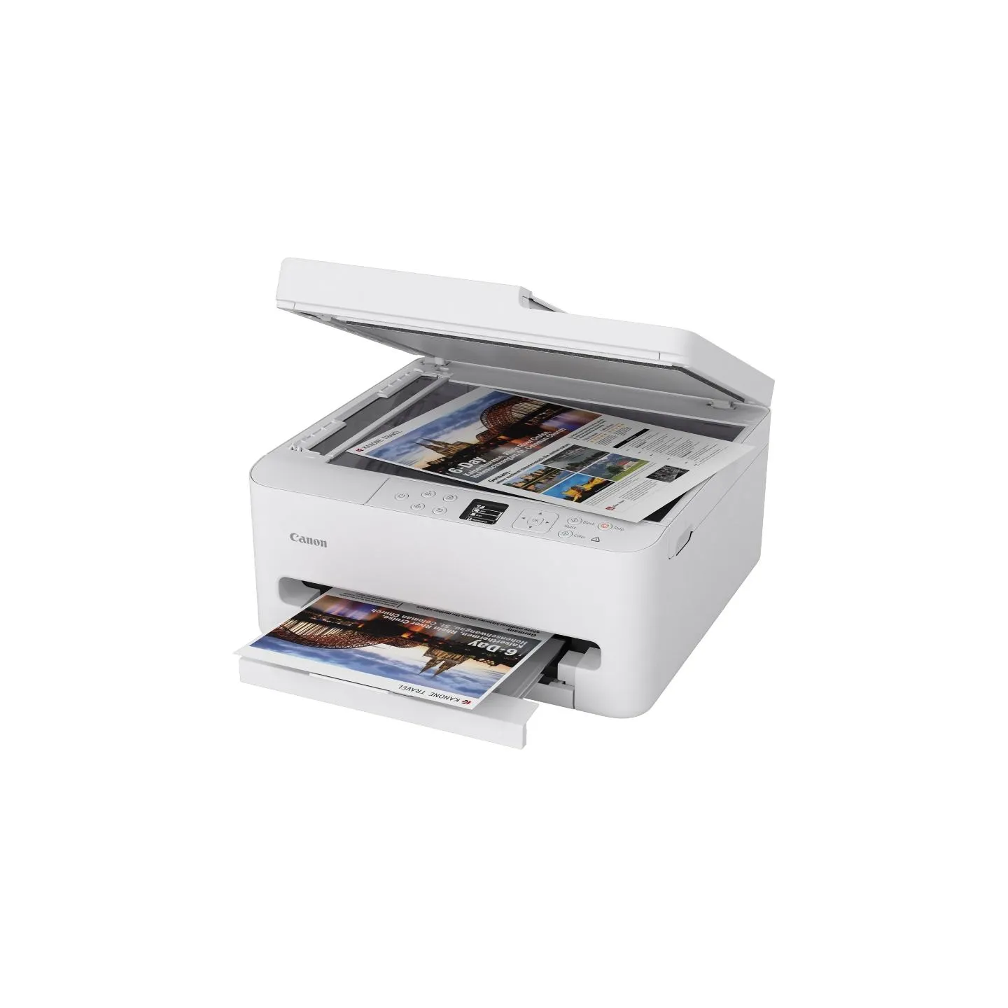 Canon | Multifunctional printer | PIXMA TS7550i | Inkjet | Colour | A4 | Wi-Fi | White