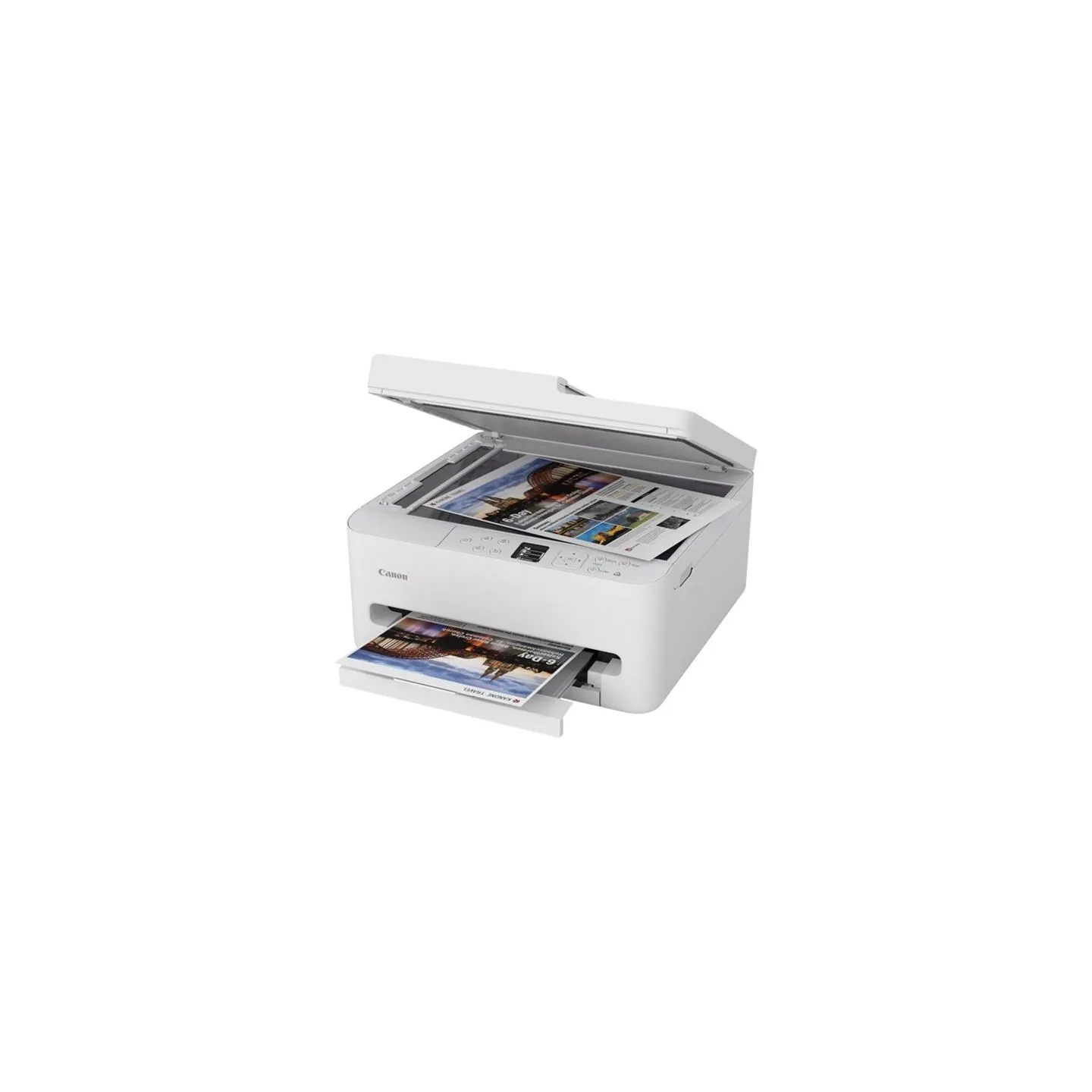 Canon | Multifunctional printer | PIXMA TS7550i | Inkjet | Colour | A4 | Wi-Fi | White