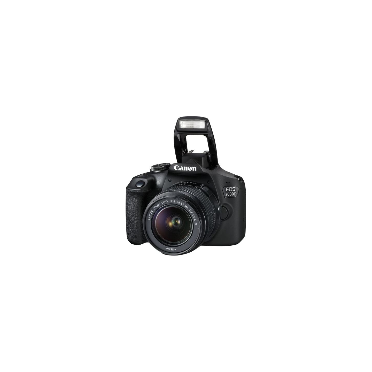 Canon | EOS | 2000D 18-55 III EU26 | SLR Camera Kit | Megapixel 24.1 MP | ISO sensitivity (max) 12800 | Display diagonal 3.0 " |
