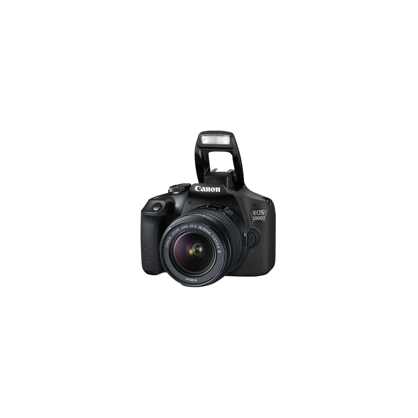 Canon | EOS | 2000D 18-55 III EU26 | SLR Camera Kit | Megapixel 24.1 MP | ISO sensitivity (max) 12800 | Display diagonal 3.0 " |