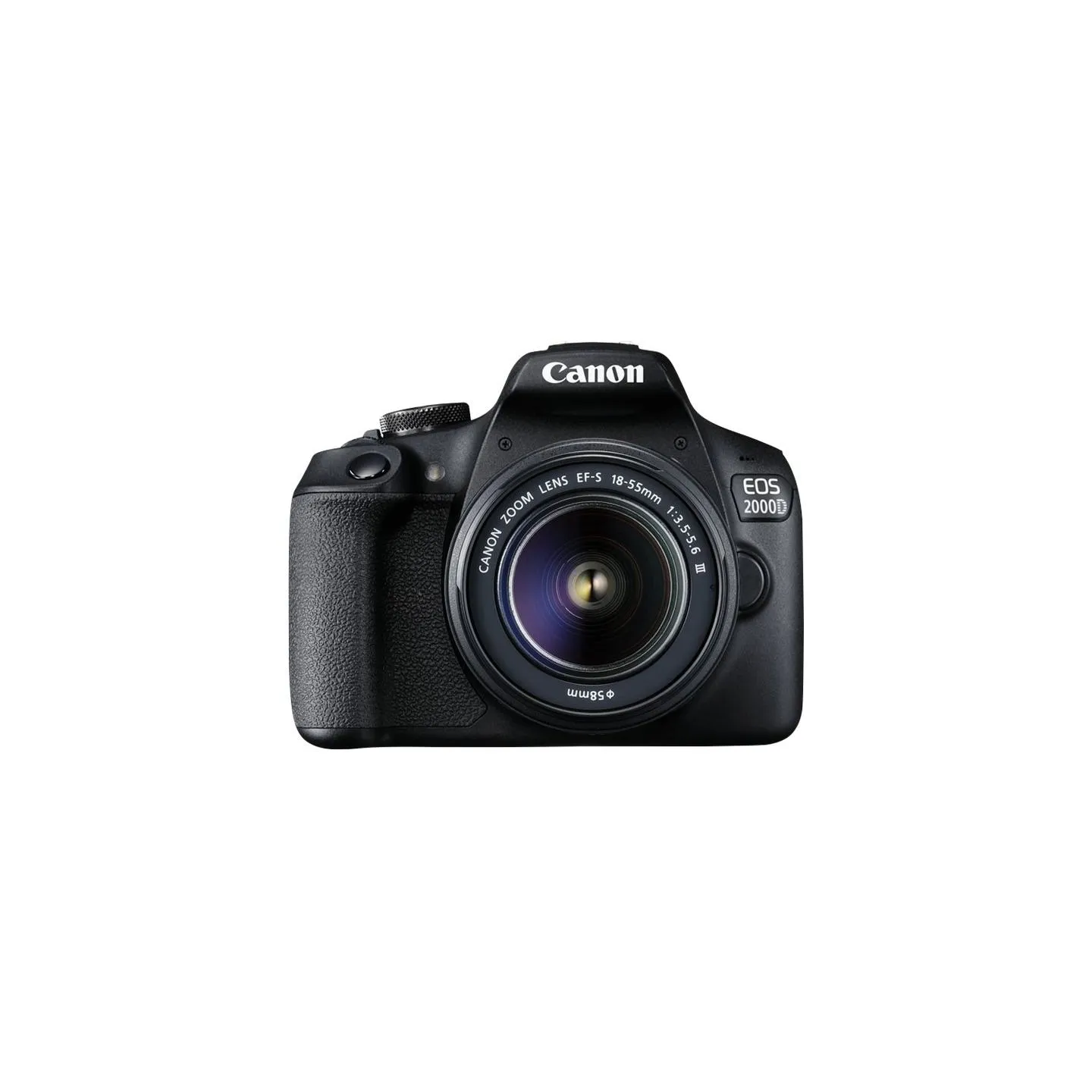 Canon | EOS | 2000D 18-55 III EU26 | SLR Camera Kit | Megapixel 24.1 MP | ISO sensitivity (max) 12800 | Display diagonal 3.0 " |