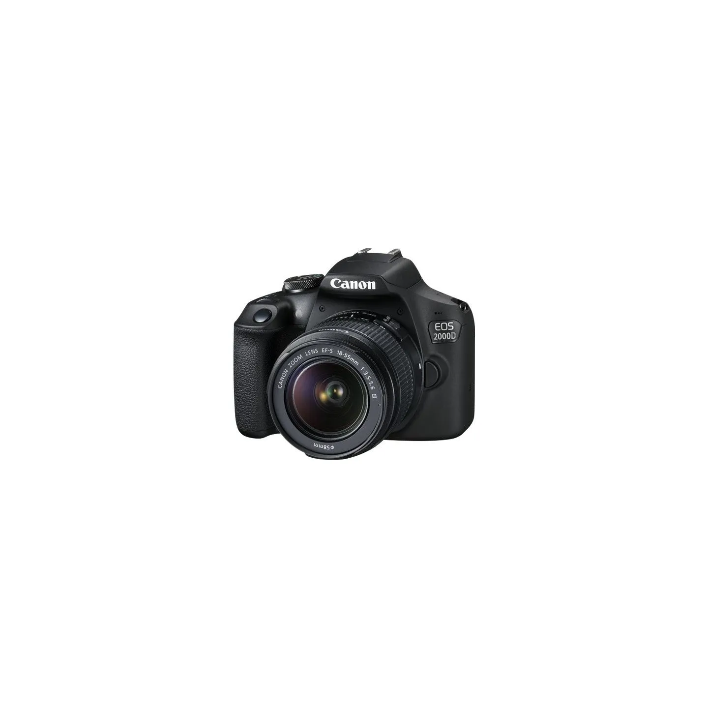 Canon | EOS | 2000D 18-55 III EU26 | SLR Camera Kit | Megapixel 24.1 MP | ISO sensitivity (max) 12800 | Display diagonal 3.0 " |