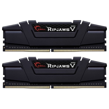 G.skill PC memory DDR4 32GB (2x16GB) RipjawsV 3600MHz CL18 XMP2 black