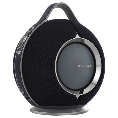 Devialet Mania Deep Black with dock