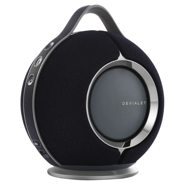 Devialet Mania Deep Black with dock