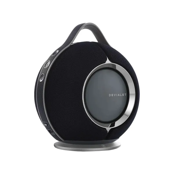Devialet Mania Deep Black with dock