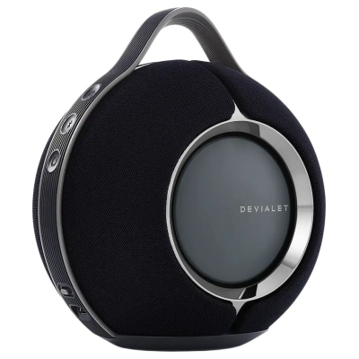 Devialet Mania Deep Black with dock