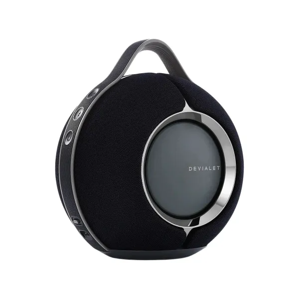 Devialet Mania Deep Black with dock