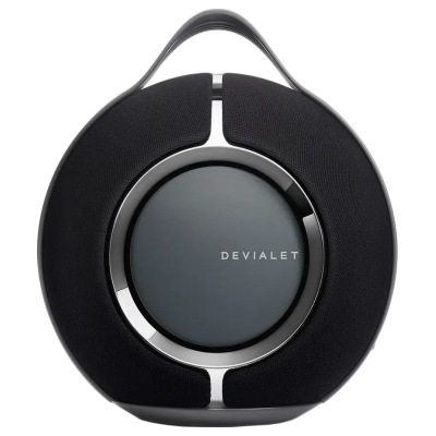 Devialet Mania Deep Black with dock