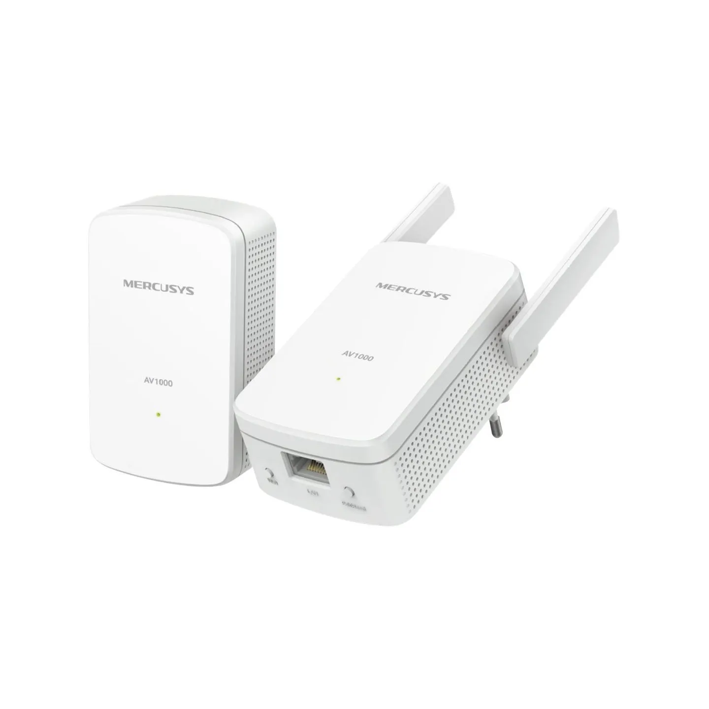 Mercusys | AV1000 Gigabit Powerline Wi-Fi Kit | MP510 KIT | 1000 Mbit/s | Ethernet LAN (RJ-45) ports 1 | 802.11n