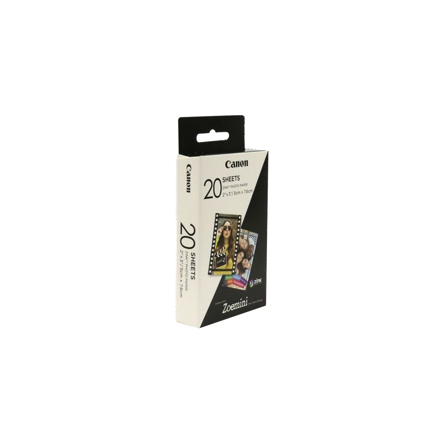 Canon 20 sheets | ZP-2030 | Photo Paper | White | 5 x 7.6 cm