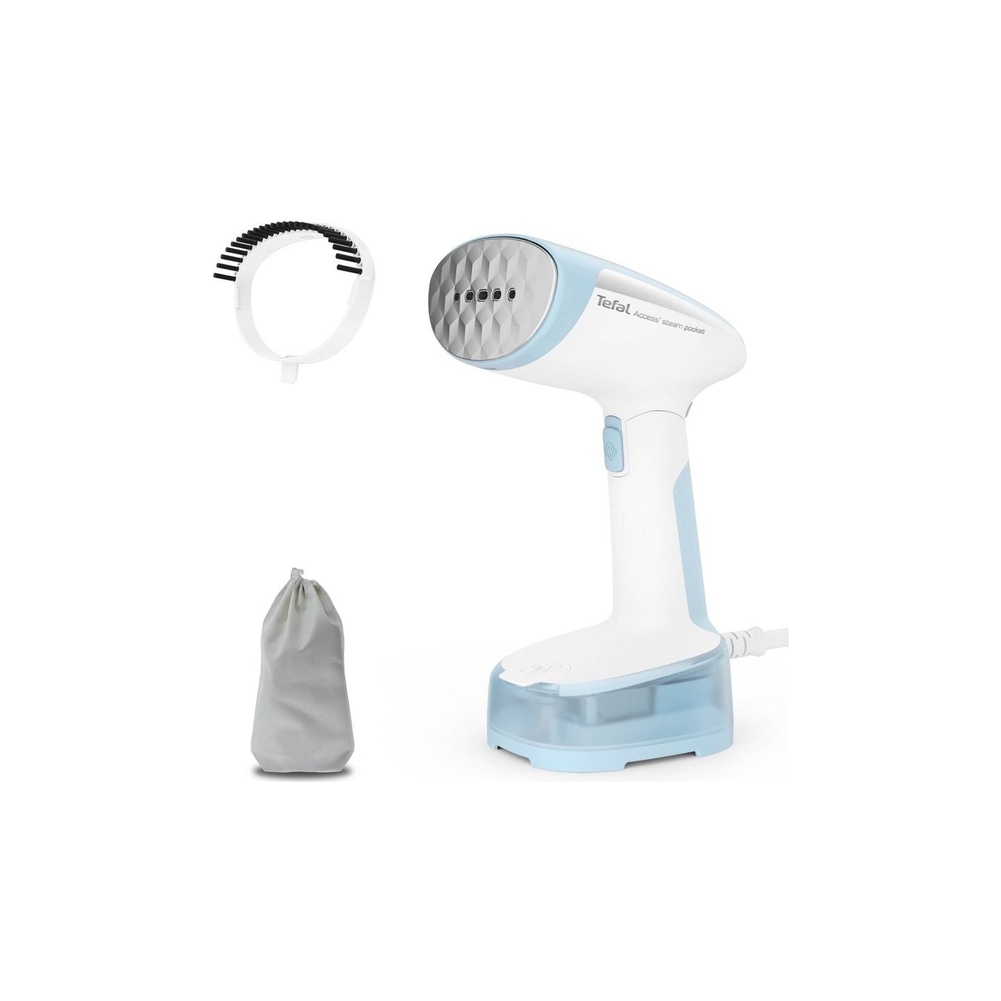 Tefal | Garment Steamer | DT3041E1 | Handheld | 1300 W | 0.27 L | 20 g/min | White/Blue