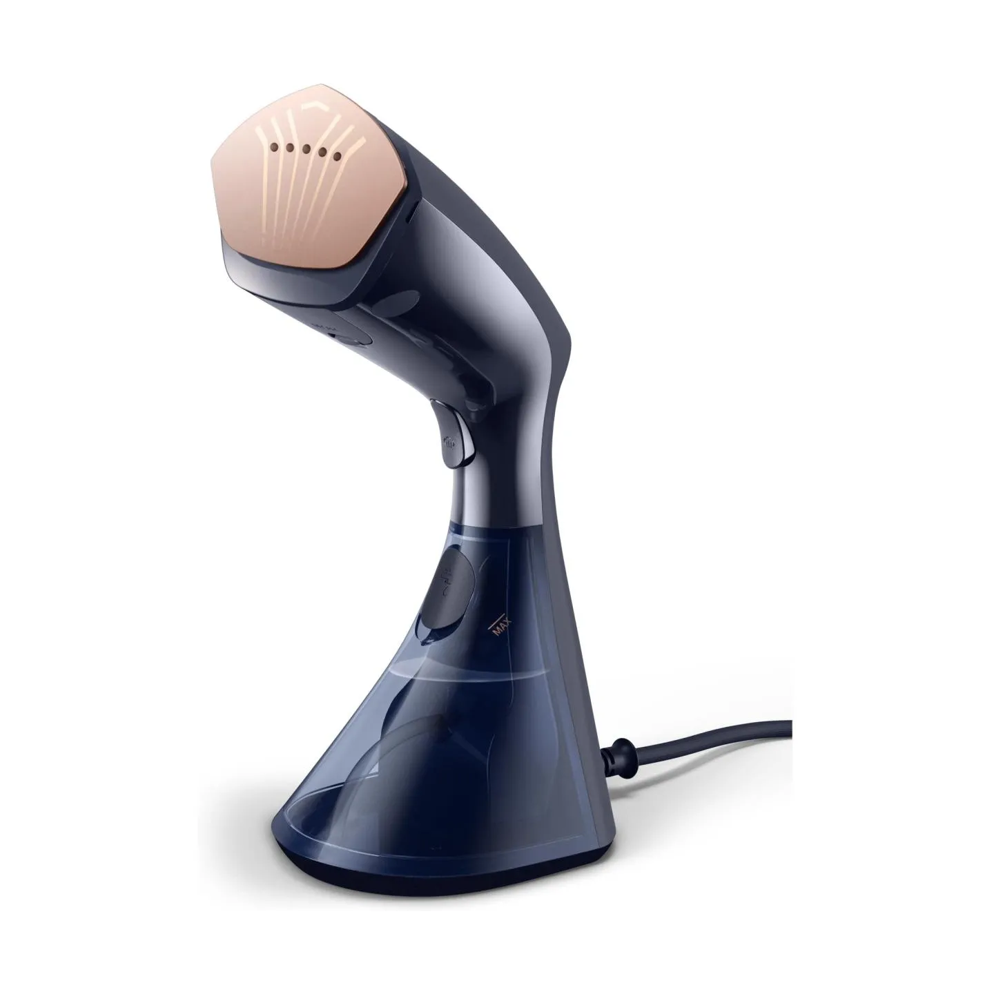 Philips 8000 Series Handheld Steamer with brush GC810/20 1600W, 230ml water tank, heated plate,  2-in-1 vertical and horizontal 