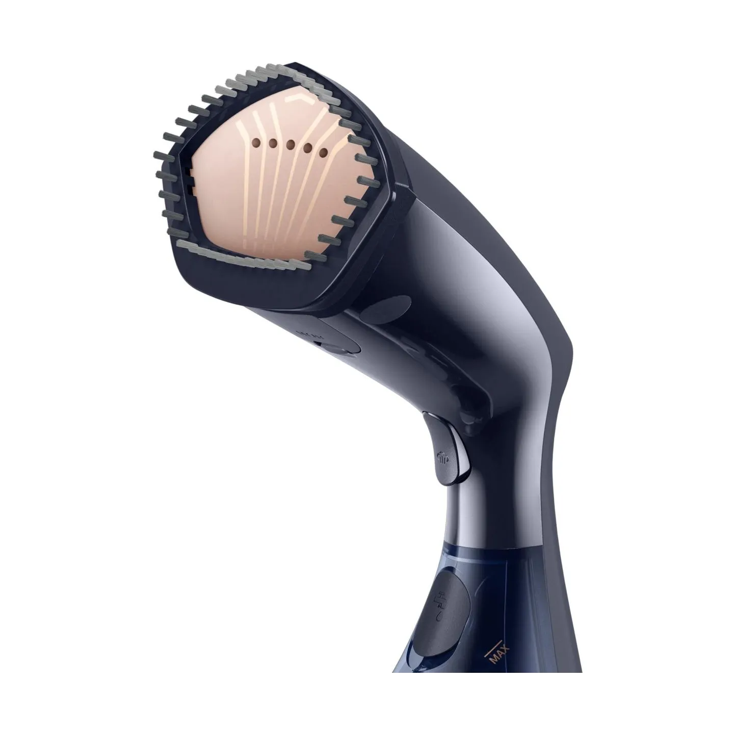 Philips 8000 Series Handheld Steamer with brush GC810/20 1600W, 230ml water tank, heated plate,  2-in-1 vertical and horizontal 