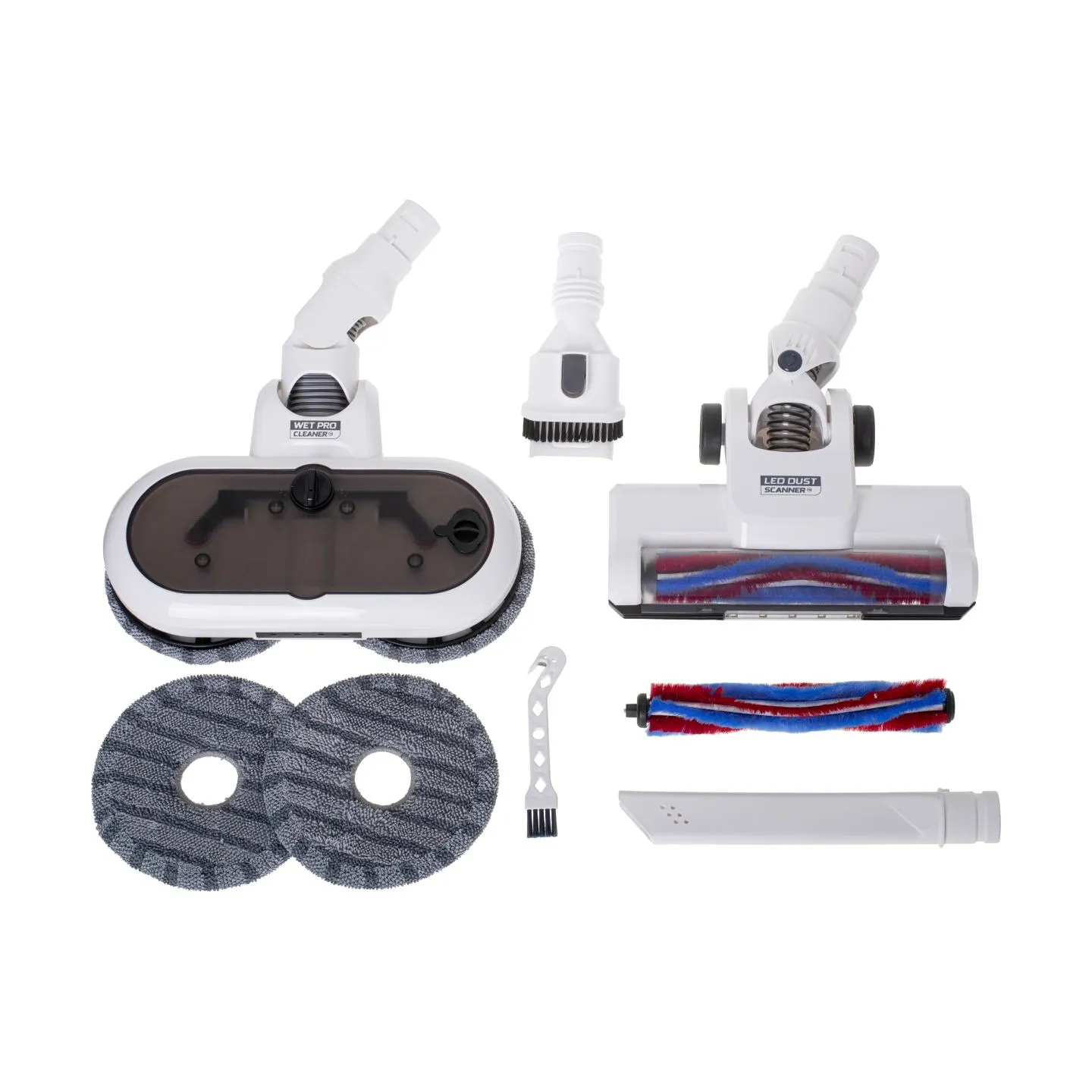 Adler Vacuum Cleaner | AD 7064 2in1 | Cordless operating | 220-240 V | Operating time (max) 57 min | White | Warranty 24 month(s