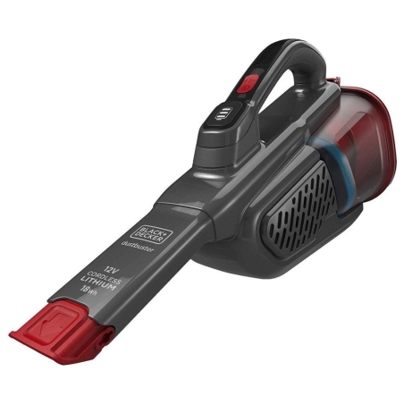 Black & Decker Vacuum Cleaner | BHHV315B-QW | Cordless operating | Handstick | 12 V | Gray/Red