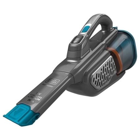 Black & Decker Vacuum Cleaner | BHHV520BF-QW | Cordless operating | Handheld | 18 V | Blue/Gray
