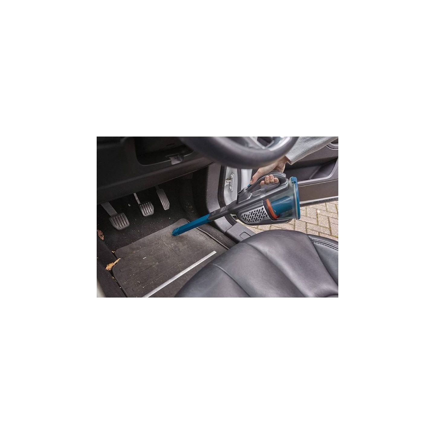 Black & Decker Vacuum Cleaner | BHHV520BF-QW | Cordless operating | Handheld | 18 V | Blue/Gray