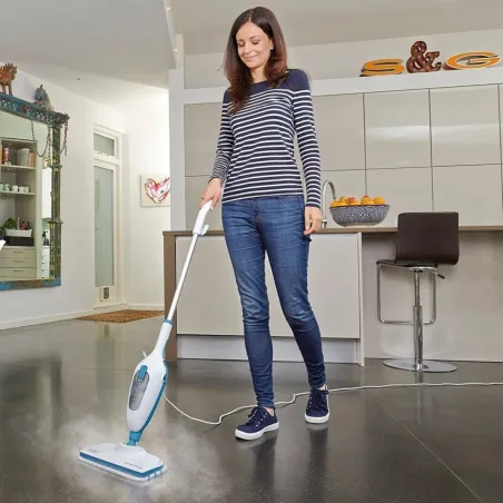 Black & Decker | Steam Mop | FSMH13E5-QS | Corded operating | 1300 W | White