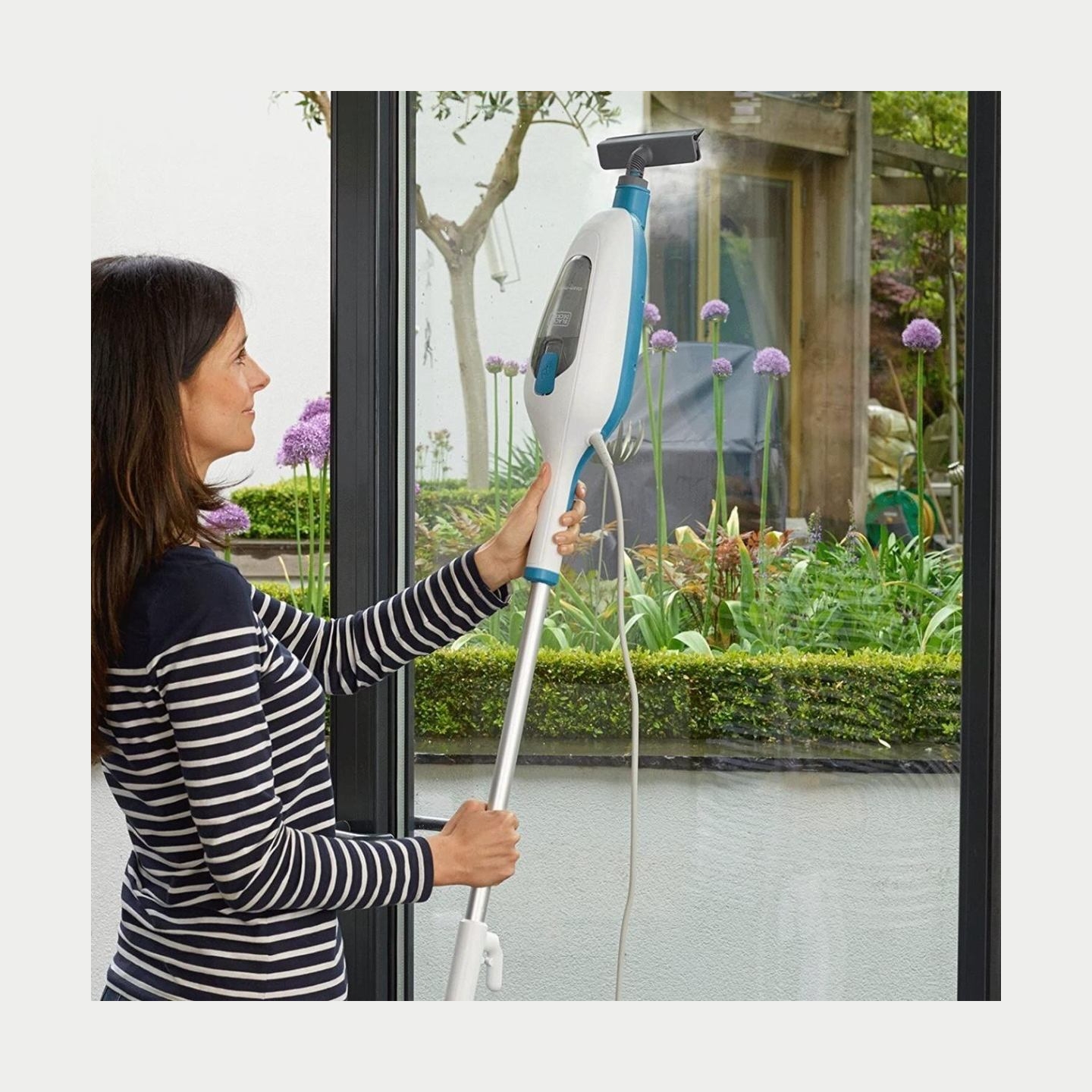 Black & Decker | Steam Mop | FSMH13E5-QS | Corded operating | 1300 W | White