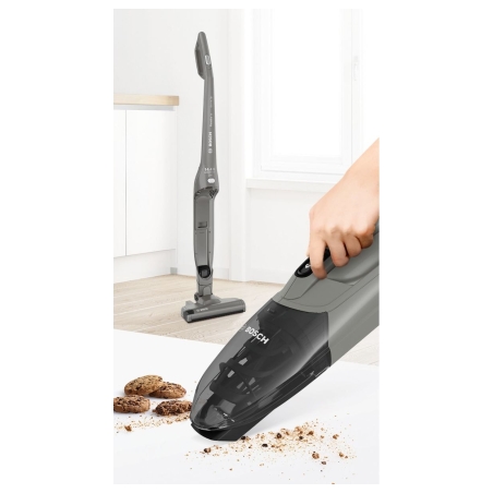 Bosch | Vacuum cleaner | Readyy'y Serie 2 BBHF214G | Cordless operating | Handstick and Handheld | - W | 14.4 V | Operating time