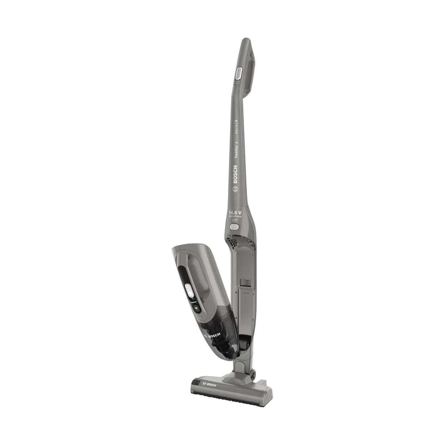 Bosch | Vacuum cleaner | Readyy'y Serie 2 BBHF214G | Cordless operating | Handstick and Handheld | - W | 14.4 V | Operating time
