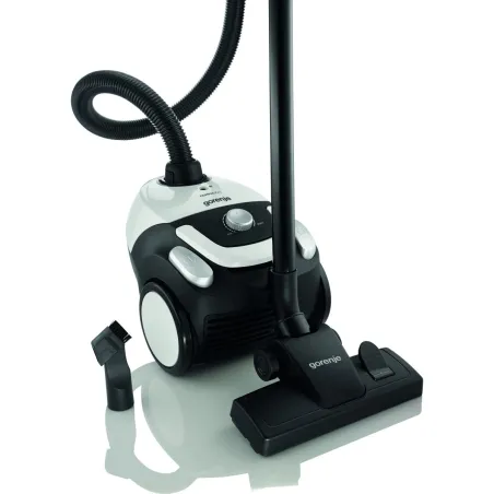 Gorenje | Vacuum cleaner | VCEA11CXWII | Bagged | 750 W | Operating radius 15 m | White