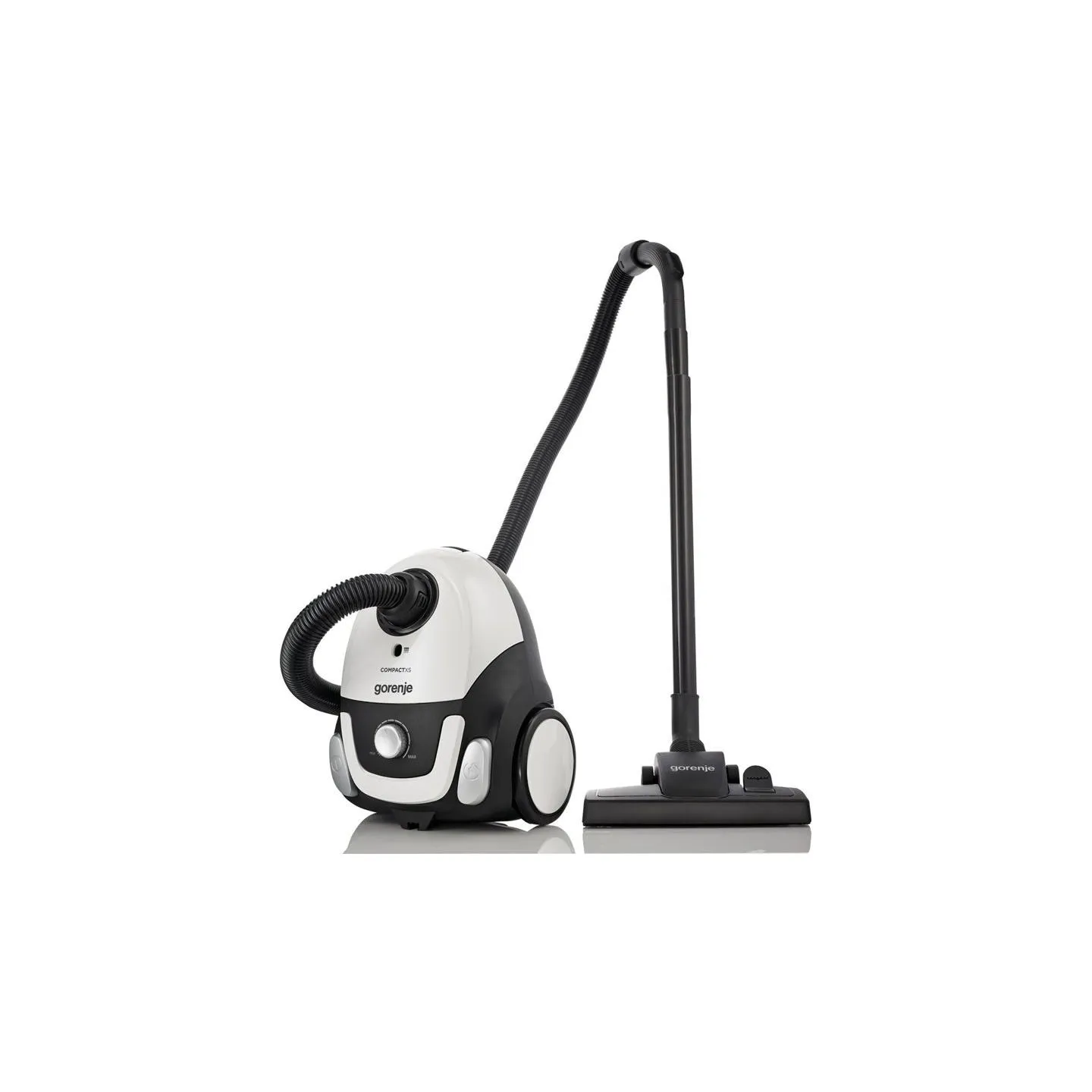 Gorenje | Vacuum cleaner | VCEA11CXWII | Bagged | 750 W | Operating radius 15 m | White