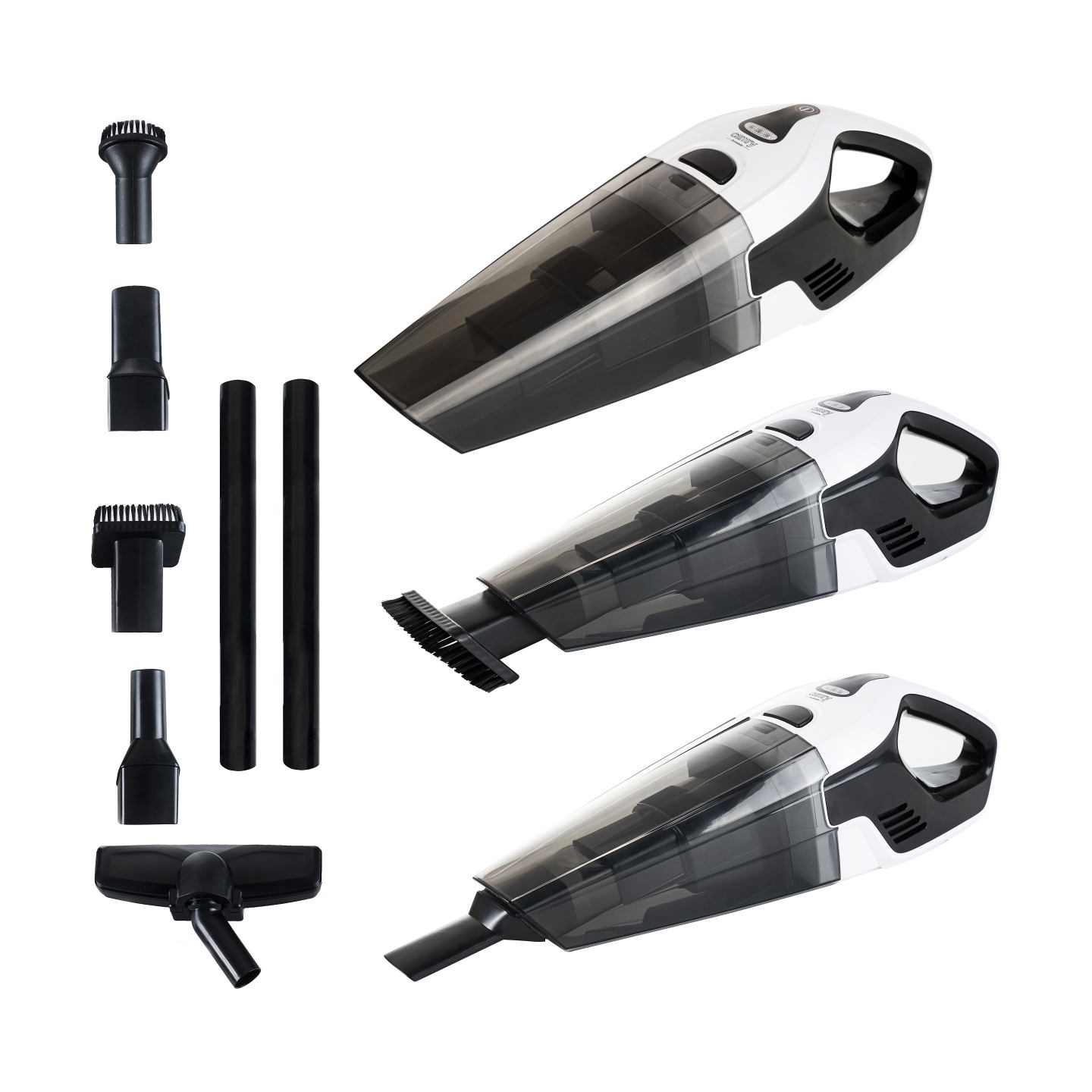 Camry | Vacuum Cleaner | CR 7046 | Cordless operating | Bagless | 200 W | Operating time (max) 20 min | Black/White | Warranty 2