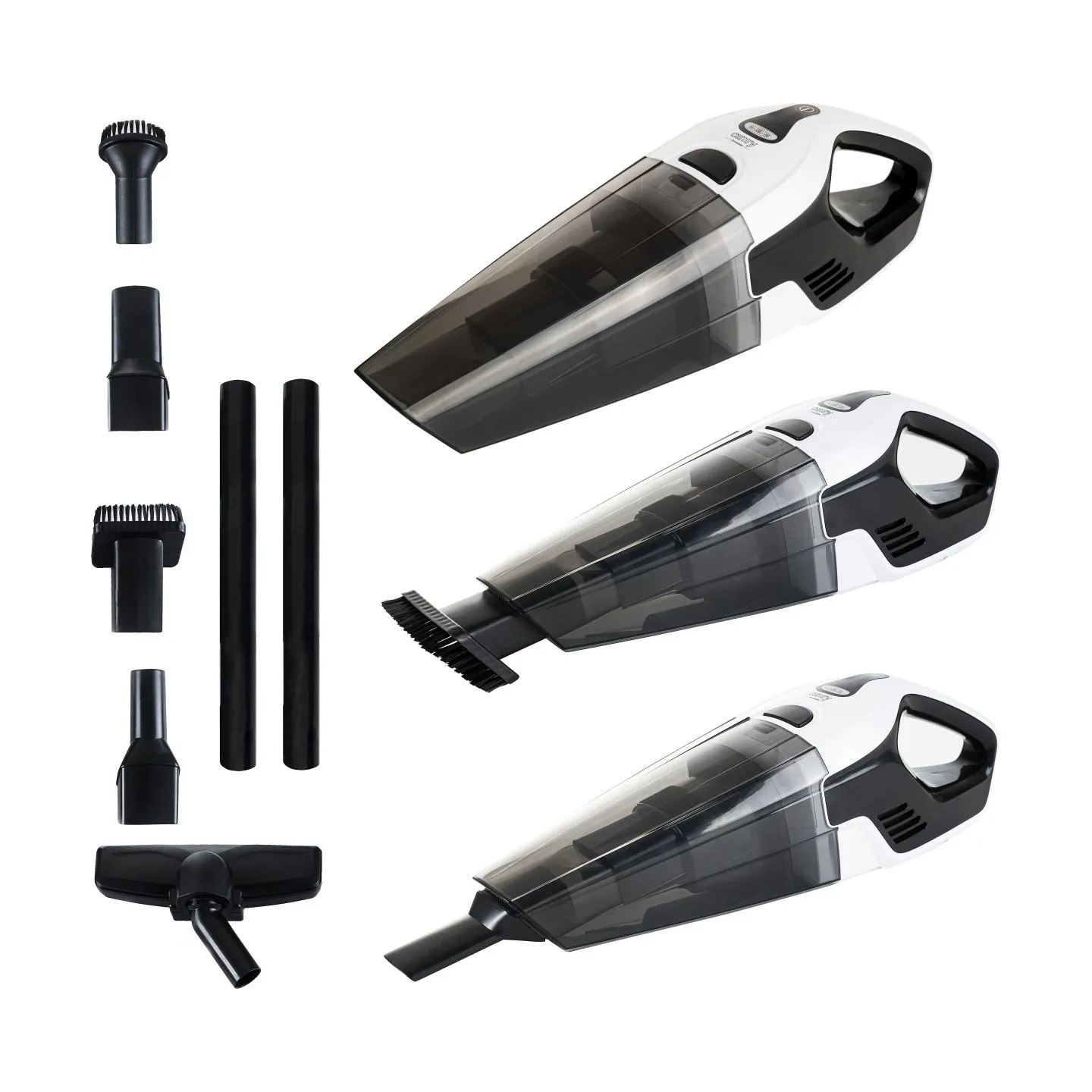 Camry | Vacuum Cleaner | CR 7046 | Cordless operating | Bagless | 200 W | Operating time (max) 20 min | Black/White | Warranty 2