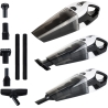 Camry | Vacuum Cleaner | CR 7046 | Cordless operating | Bagless | 200 W | Operating time (max) 20 min | Black/White | Warranty 2