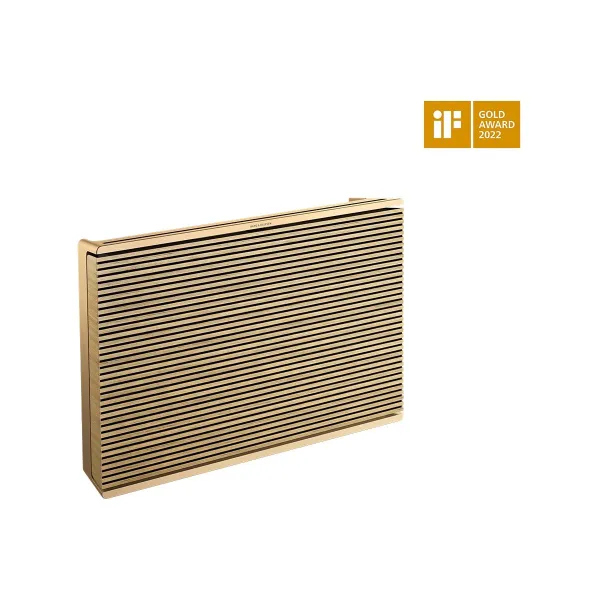 Bang & Olufsen Beosound Level Speaker Gold Tone Alu (Cover Light Oak)