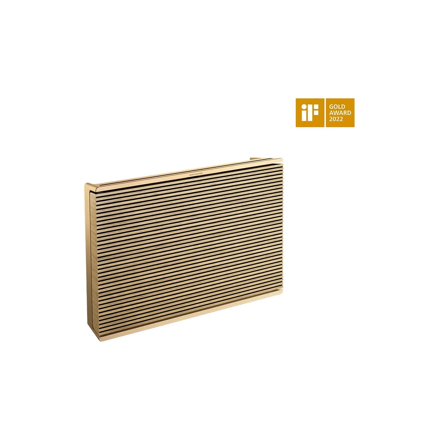 Bang & Olufsen Beosound Level Speaker Gold Tone Alu (Cover Light Oak)