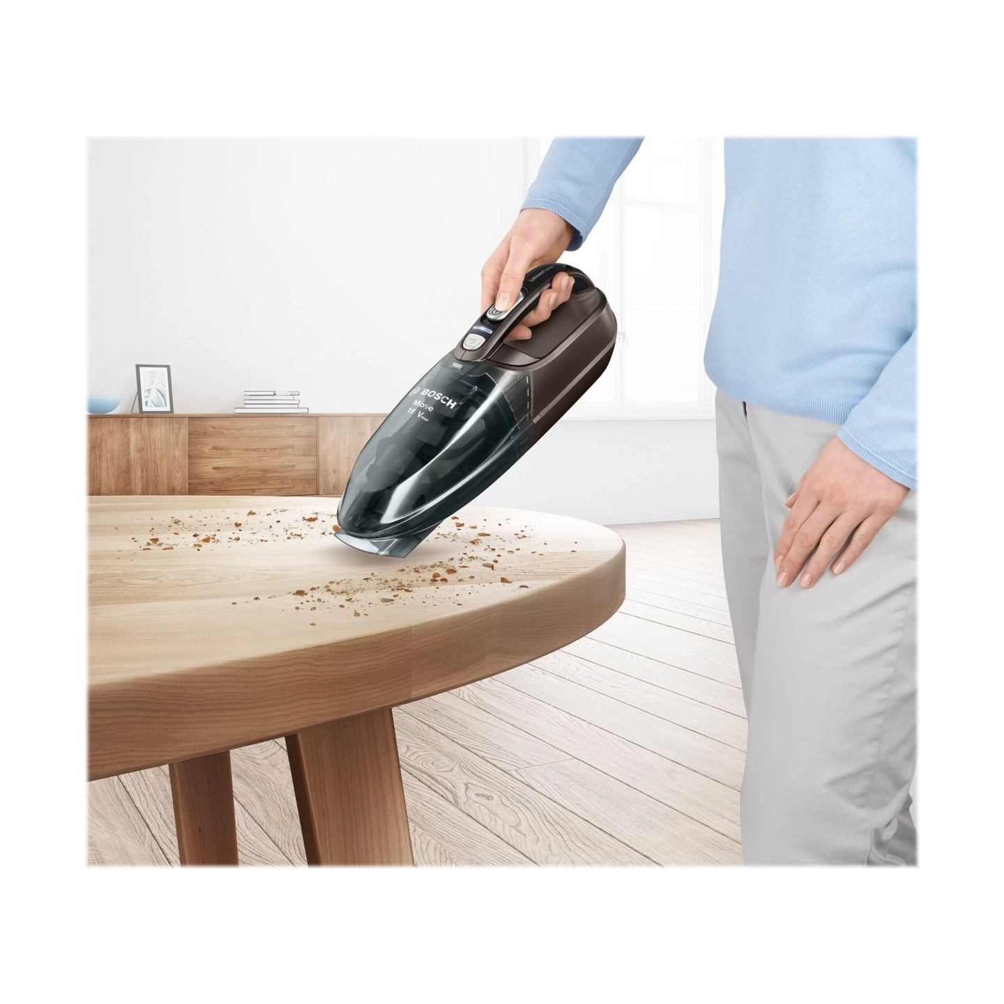 Bosch | Vacuum cleaner | BHN16L | Cordless operating | Handheld | - W | 14.4 V | Operating time (max) 40 min | Graphite | Warran