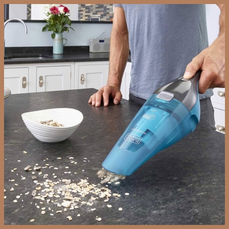 Black & Decker | Vacuum Cleaner | WDC215WA-QW | Cordless operating | Handstick | 7.2 V | Operating time (max) 10 min | Blue