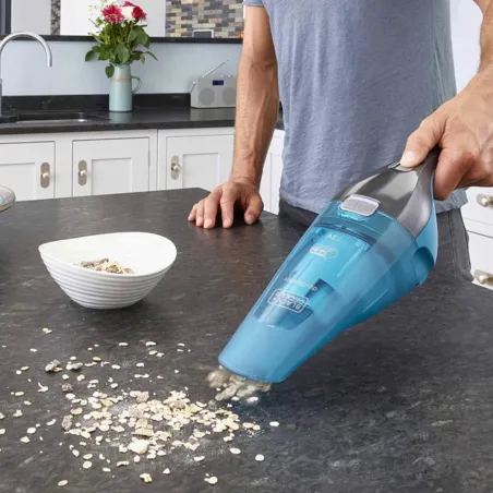 Black & Decker | Vacuum Cleaner | WDC215WA-QW | Cordless operating | Handstick | 7.2 V | Operating time (max) 10 min | Blue