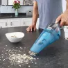 Black & Decker | Vacuum Cleaner | WDC215WA-QW | Cordless operating | Handstick | 7.2 V | Operating time (max) 10 min | Blue