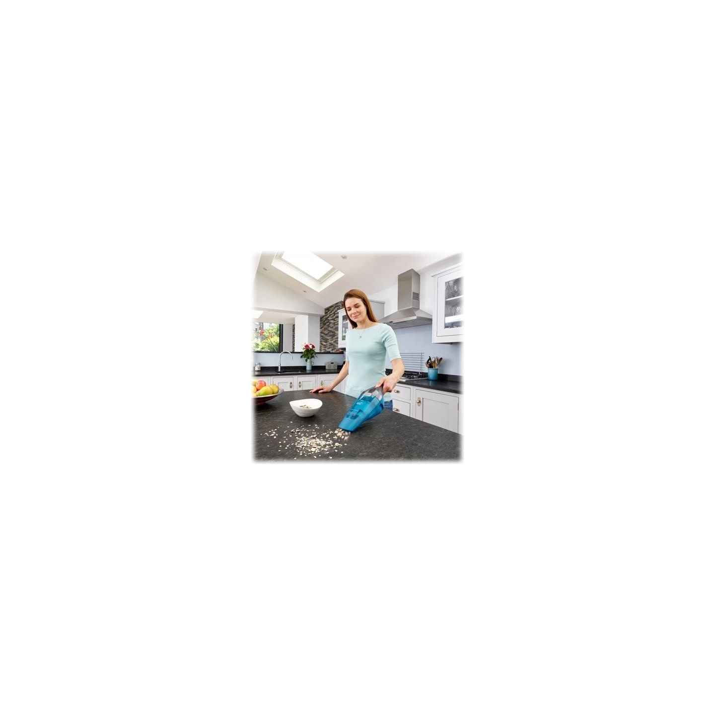 Black & Decker | Vacuum Cleaner | WDC215WA-QW | Cordless operating | Handstick | 7.2 V | Operating time (max) 10 min | Blue