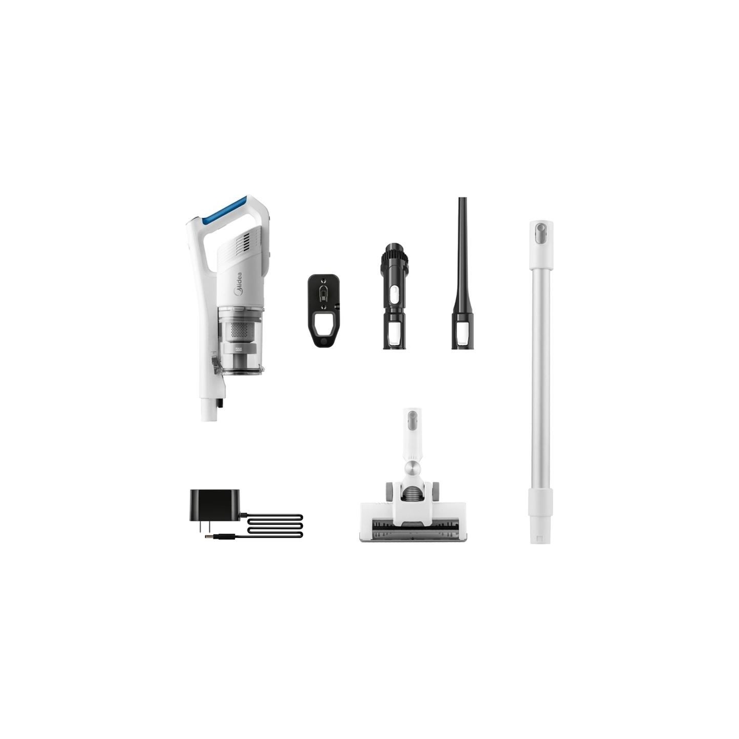 Midea Cordless Vacuum Cleaner | P5 MCS2021WB | 150 W | 21.6 V | Operating time (max) 45 min | White