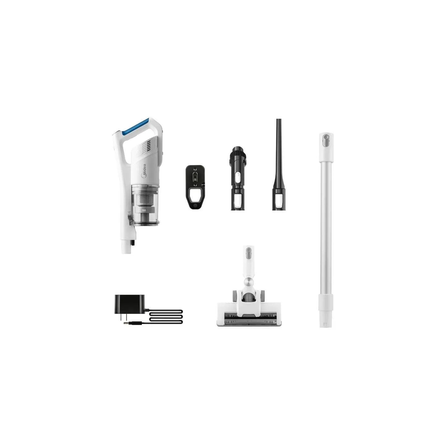 Midea Cordless Vacuum Cleaner | P5 MCS2021WB | 150 W | 21.6 V | Operating time (max) 45 min | White