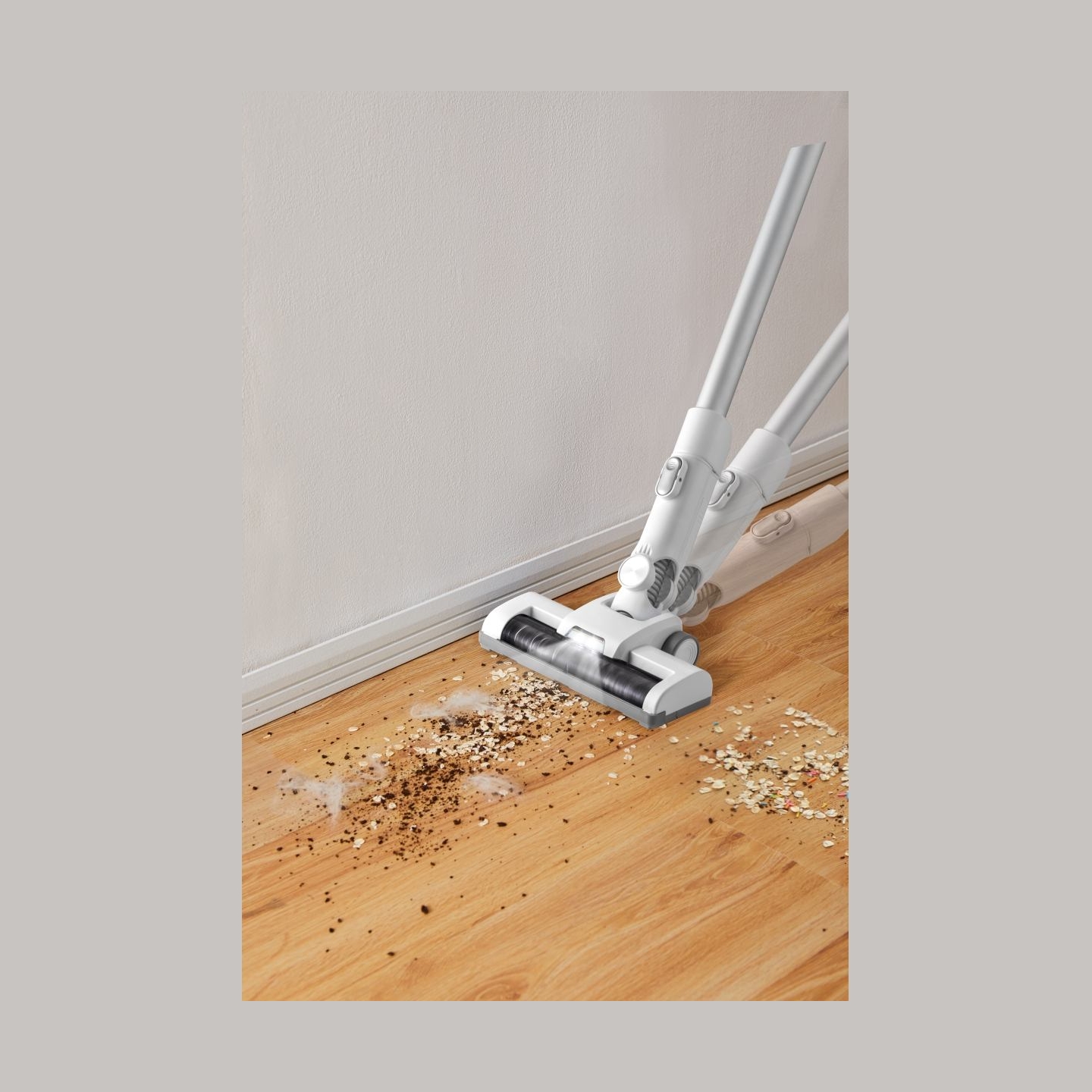 Midea Cordless Vacuum Cleaner | P5 MCS2021WB | 150 W | 21.6 V | Operating time (max) 45 min | White