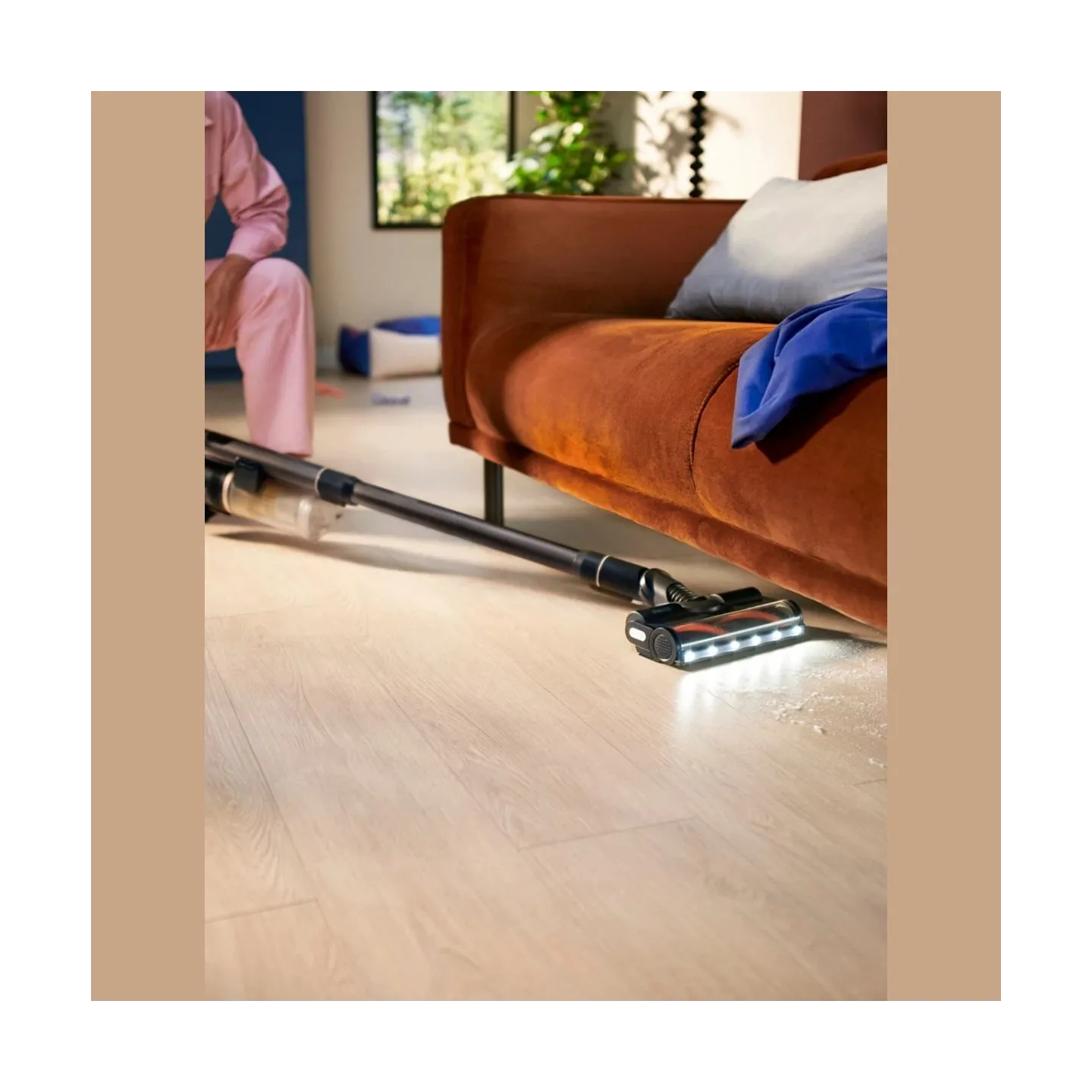Philips Vacuum Cleaner | XC7055/01 Aqua | Cordless operating | Handstick | 25.2 V | Operating time (max) 80 min | Red Coral | Wa