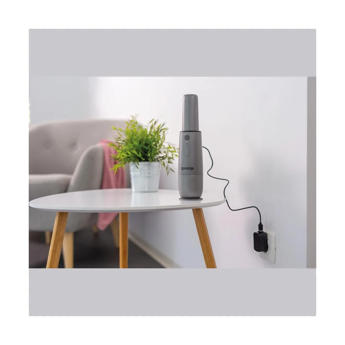 Gorenje Vacuum Cleaner | MVC72HGA | Cordless operating | Handheld | 70 W | Operating time (max) 12 min | Anthracite